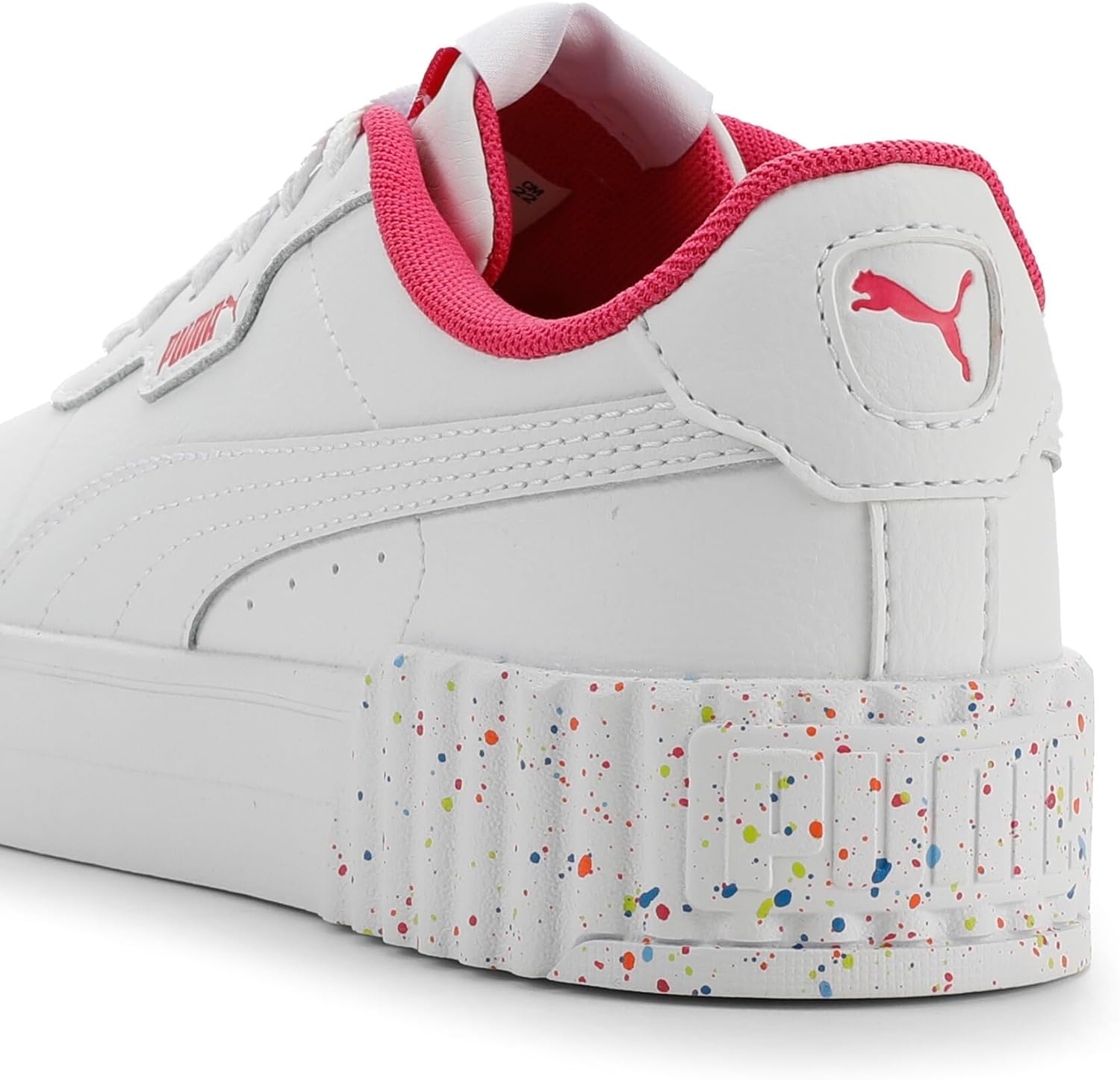 image:imagePUMA Carina Shoes Sneaker WhitePink AH25 6 US Unisex Big Kid