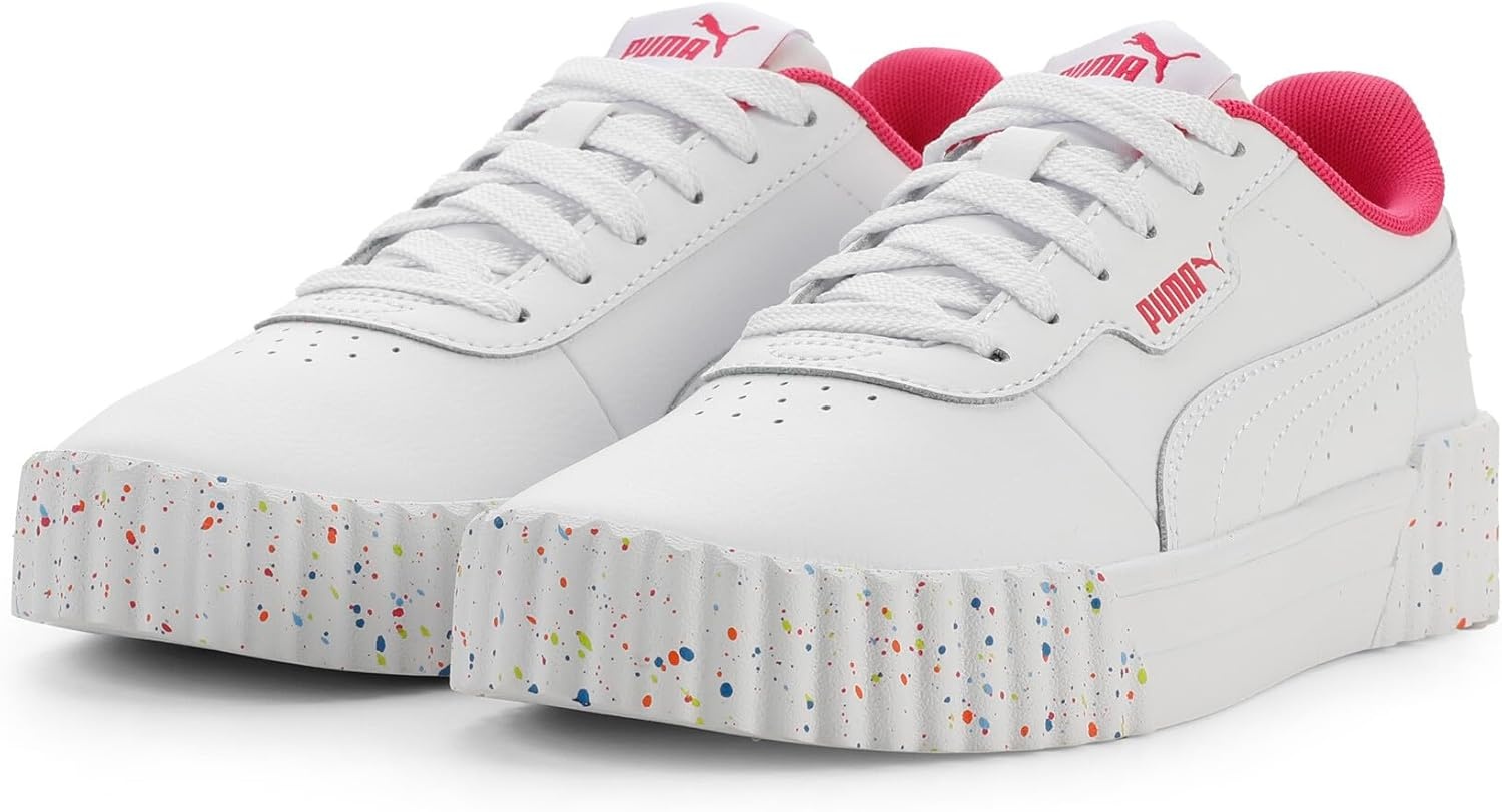 image:imagePUMA Carina Shoes Sneaker WhitePink AH25 6 US Unisex Big Kid