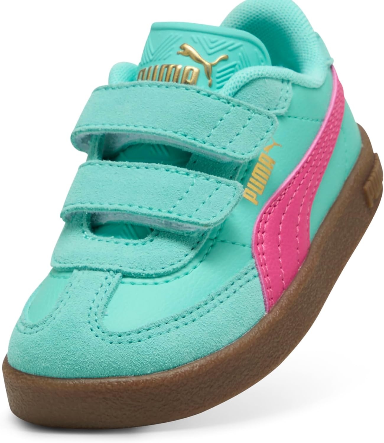 image:imagePUMA Kids Boys Club Ii Era Lace Up Sneakers Shoes CasualAquaticpinkgold Ah25