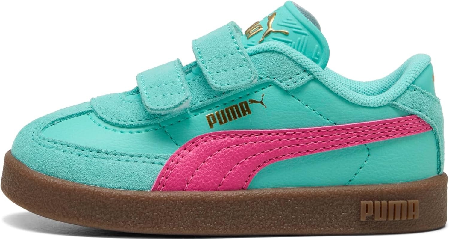 image:imagePUMA Kids Boys Club Ii Era Lace Up Sneakers Shoes CasualAquaticpinkgold Ah25