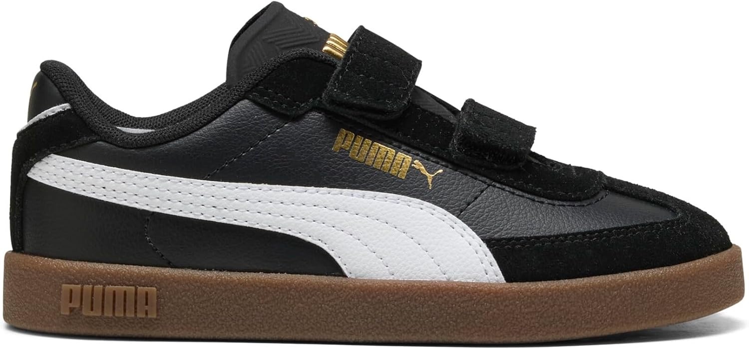 image:imagePUMA Kids Boys Club Ii Era Lace Up Sneakers Shoes CasualBlackwhite Ah25