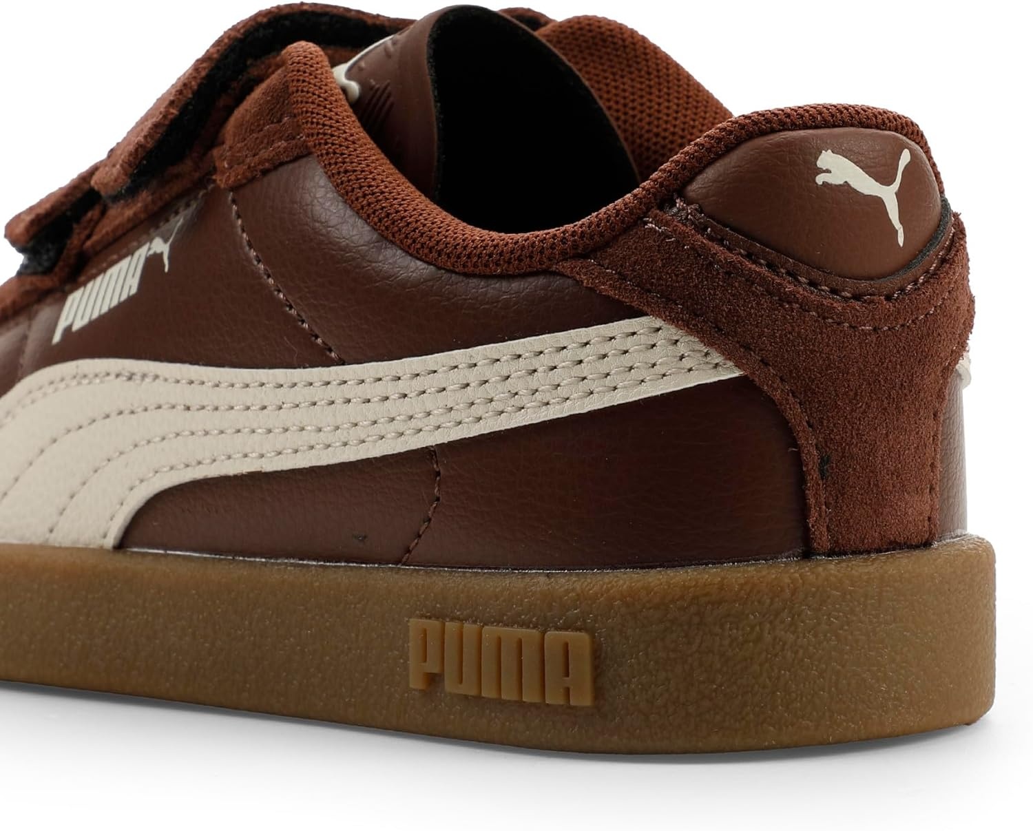 image:imagePUMA Kids Boys Club Ii Era Lace Up Sneakers Shoes CasualChocotartalpine Snow