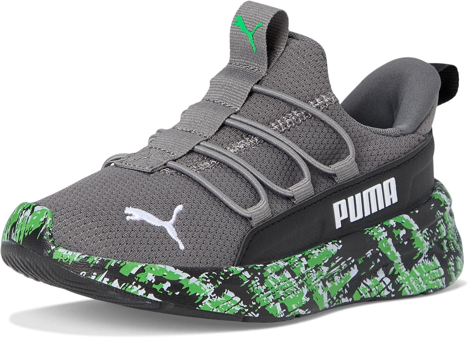 image:imagePUMA Kids Boys One4all 20 Blizzrizz Easy On Sneakers Shoes Casual BlackCool Dark Grayblackandean Toucan Ah25