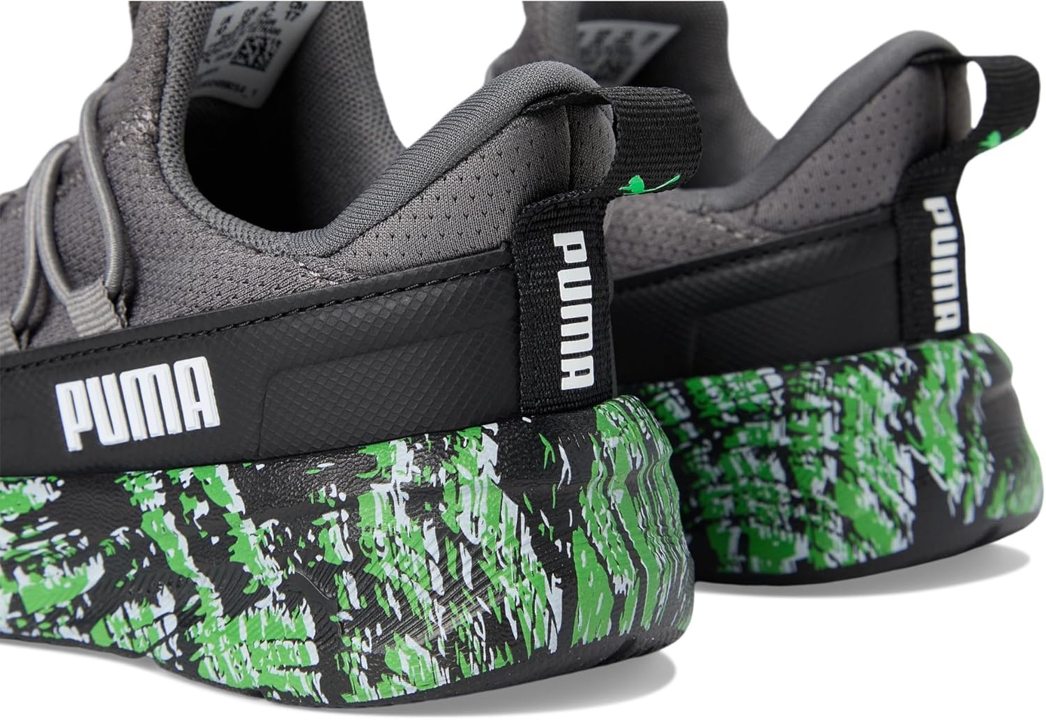 image:imagePUMA Kids Boys One4all 20 Blizzrizz Easy On Sneakers Shoes Casual BlackCool Dark Grayblackandean Toucan Ah25