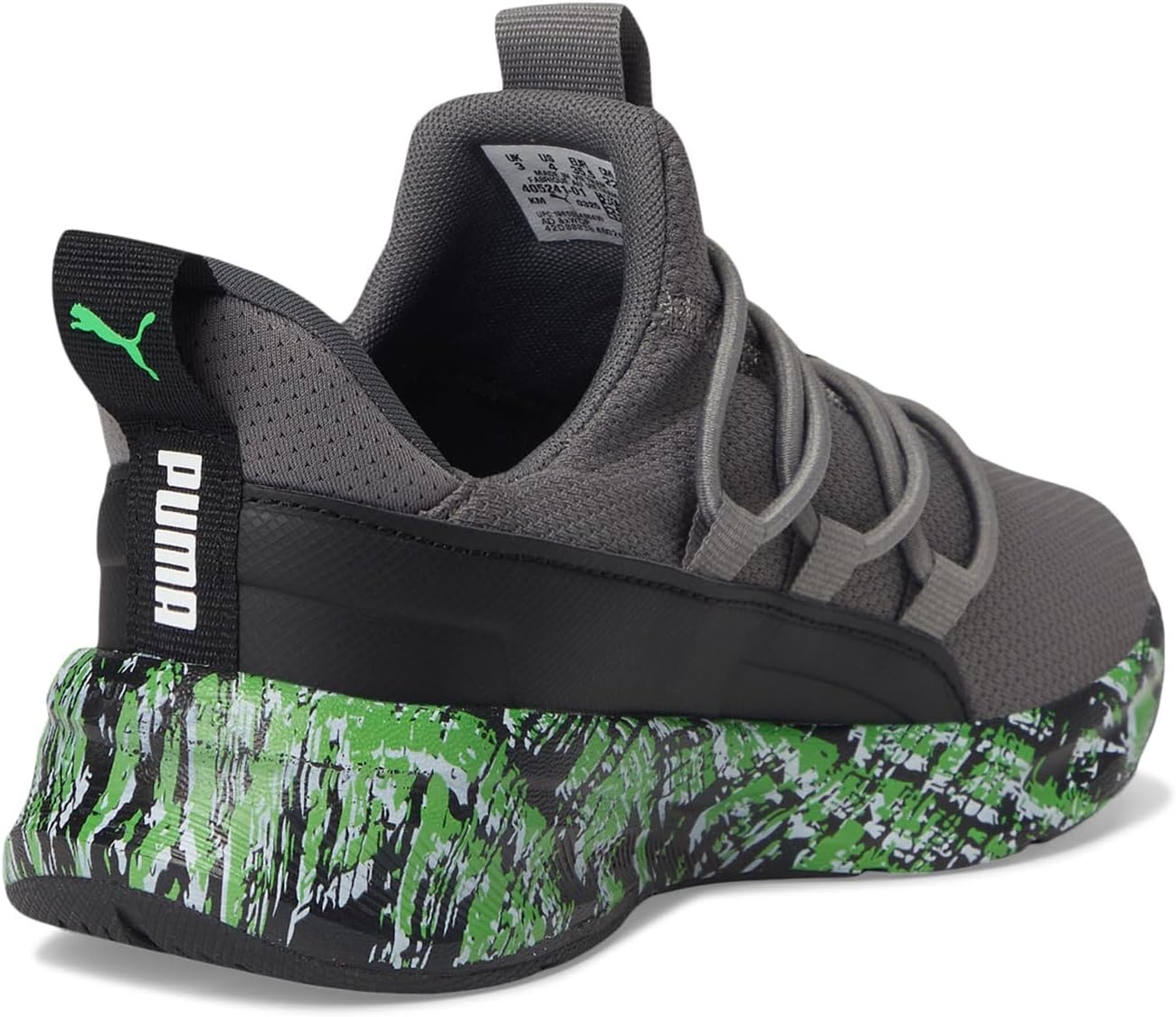 image:imagePUMA Kids Boys One4all 20 Blizzrizz Easy On Sneakers Shoes Casual BlackCool Dark Grayblackandean Toucan Ss25