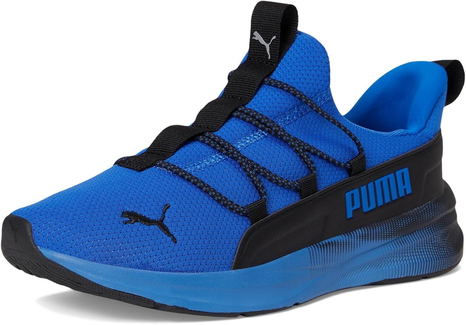 image:imagePUMA Kids Boys One4all 20 Blizzrizz Easy On Sneakers Shoes Casual BlackMountain Blueblack Ah25