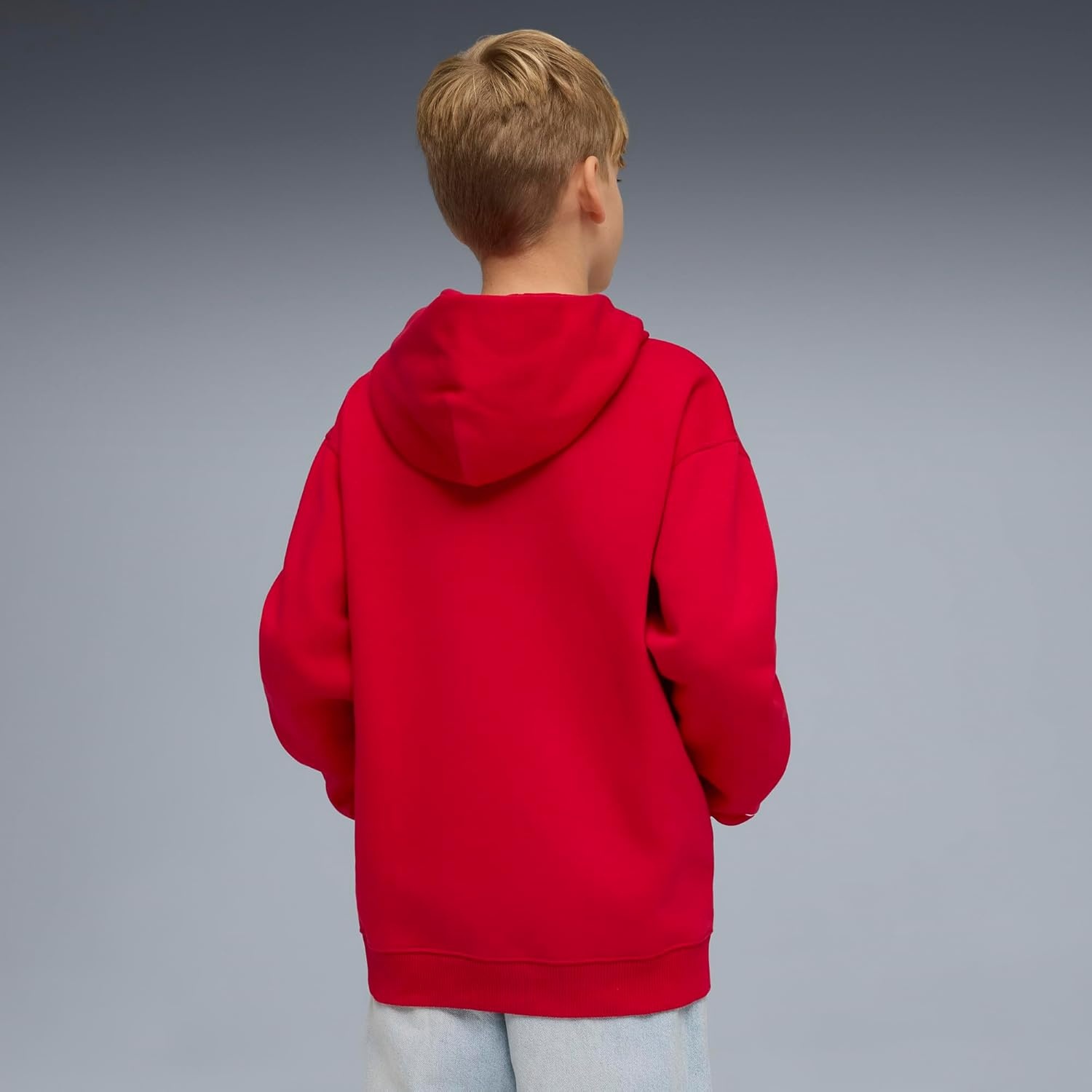 image:imagePUMA Kids Boys Scuderia Ferrari Shield Hoodie Casual Outerwear Casual BlackRed