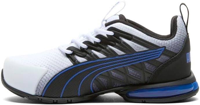 image:imagePUMA Kids Boys Voltaic Evo Vertical Fade Running Sneakers Shoes Black WhiteBlackwhitevivid Blue Ss25