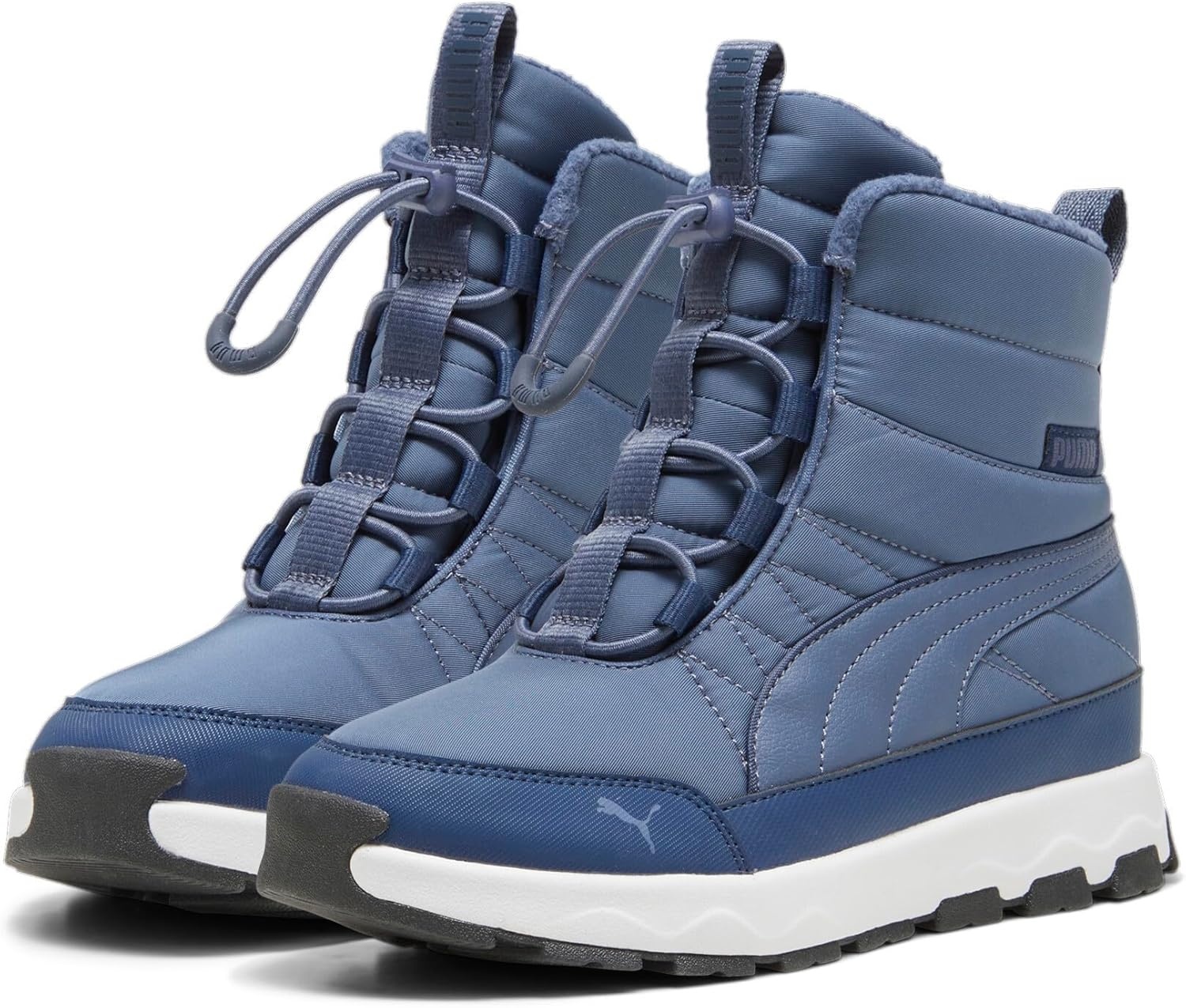 image:imagePUMA Kids Evolve Alternative Closure BootsInky Bluepersian Bluepuma White