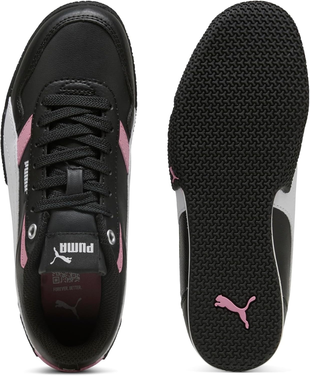 image:imagePUMA Kids Girls Bella Donna Slip On Sneakers Shoes CasualBlack