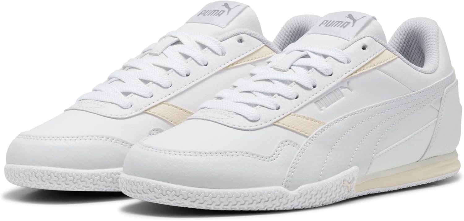 image:imagePUMA Kids Girls Bella Donna Slip On Sneakers Shoes CasualPuma Whitepuma Whitepuma Silver