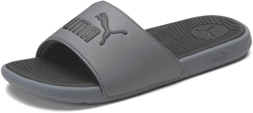 image:imagePUMA Kids Girls Cool Cat Irresistible Slide Casual Sandals CasualCool Dark Graypuma Black