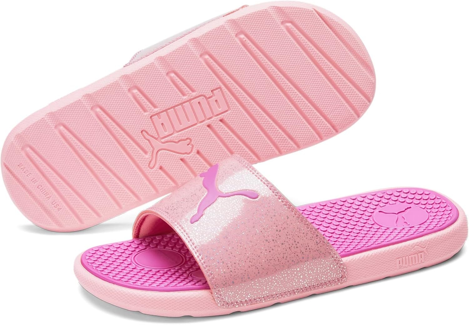 image:imagePUMA Kids Girls Cool Cat Irresistible Slide Casual Sandals CasualPink