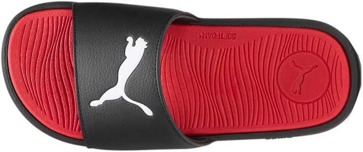 image:imagePUMA Kids Girls Cool Cat Irresistible Slide Casual Sandals CasualPuma Blackpuma Whitefor All Time Red