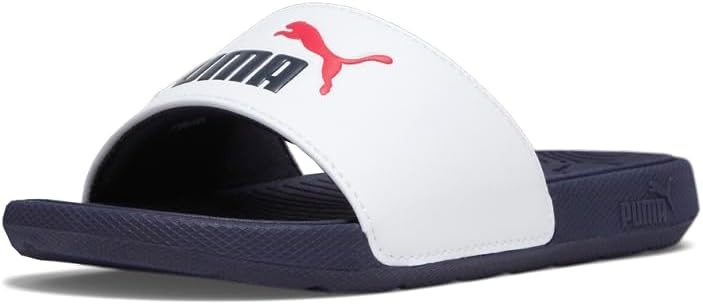 image:imagePUMA Kids Girls Cool Cat Irresistible Slide Casual Sandals CasualPuma Whitepuma Navyfor All Time Red