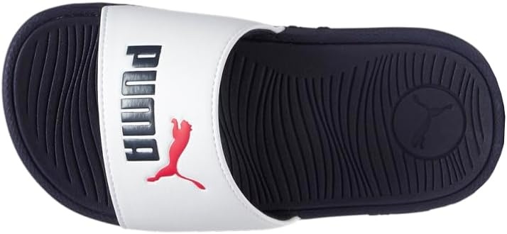 image:imagePUMA Kids Girls Cool Cat Irresistible Slide Casual Sandals CasualPuma Whitepuma Navyfor All Time Red