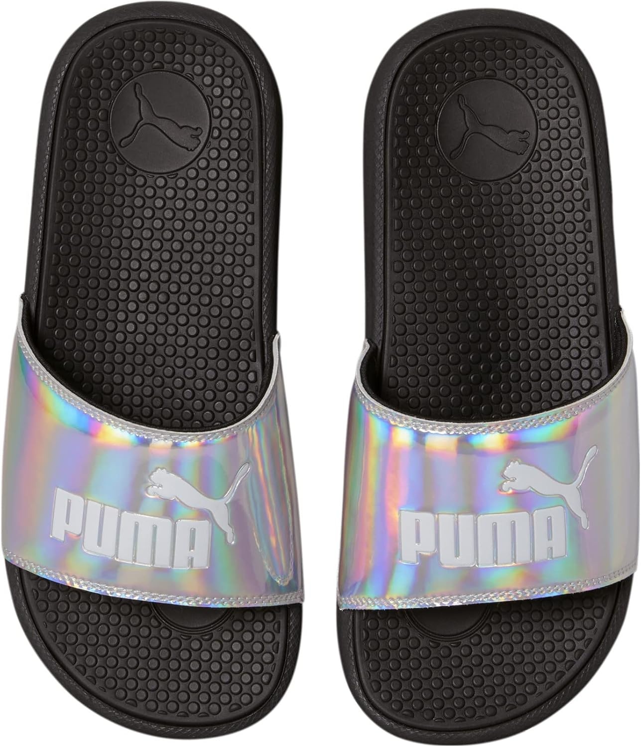 image:imagePUMA Kids Girls Cool Cat Irresistible Slide Casual Sandals CasualSilver