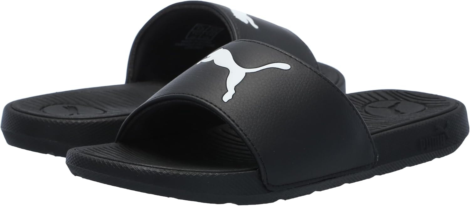 image:imagePUMA Kids Girls Cool Cat Irresistible Slide Casual Sandals CasualSport BlackWhite