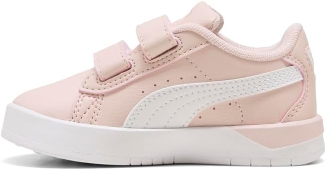 image:imagePUMA Kids Girls Jada Classic V Slip On Sneakers Shoes Casual WhiteMauve Mistwhite Ah25
