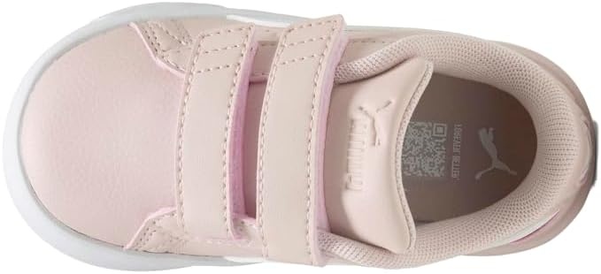 image:imagePUMA Kids Girls Jada Classic V Slip On Sneakers Shoes Casual WhiteMauve Mistwhite Ah25