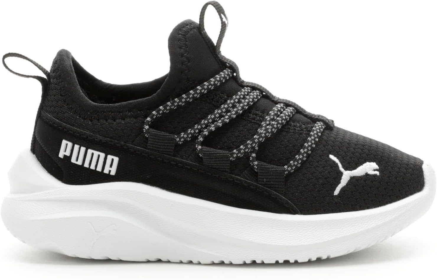 image:imagePUMA Kids Girls One4all Slip On Sneakers Shoes Casual PinkBlackWhite