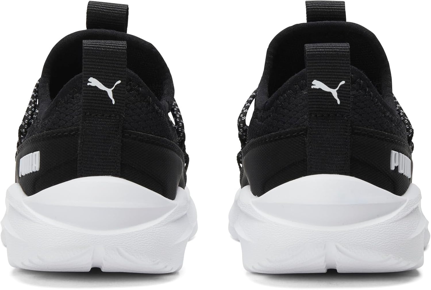 image:imagePUMA Kids Girls One4all Slip On Sneakers Shoes Casual PinkBlackWhite