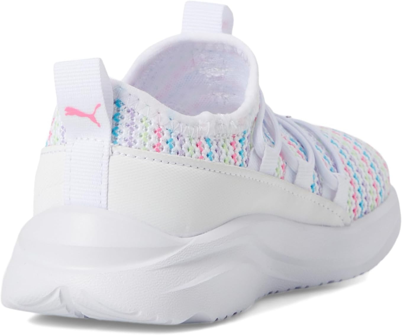 image:imagePUMA Kids Girls One4all Slip On Sneakers Shoes Casual PinkPuma Whitefast Pink
