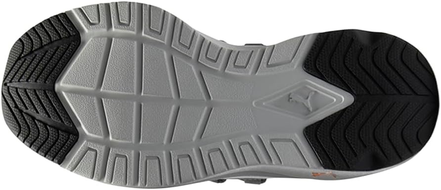 image:imagePUMA Kids Girls One4all Slip On Sneakers Shoes Casual PinkShadow Grayrickie Orange