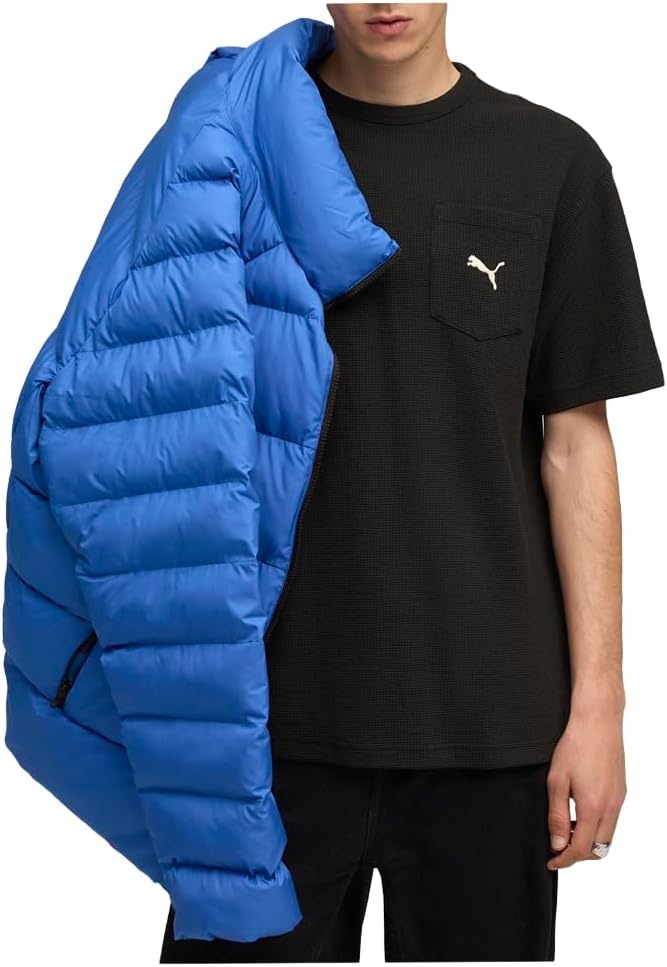 image:imagePUMA Mens Class Relaxed Pinnacle Crew Neck Short Sleeve Casual Tops Casual WhiteBlack Ah25