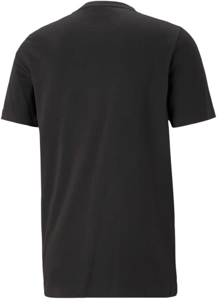 image:imagePUMA Mens Essentials Logo Crew Neck Short Sleeve Casual Tops CasualLogoBlack 10