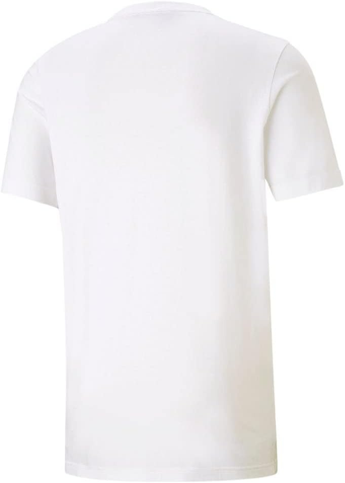image:imagePUMA Mens Essentials Logo Crew Neck Short Sleeve Casual Tops CasualLogoWhite 10