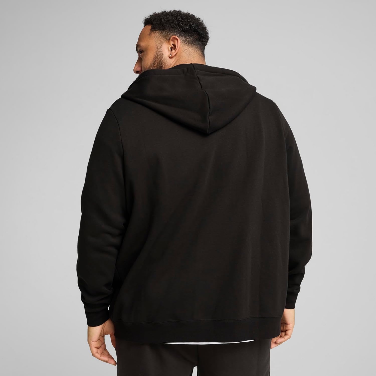 image:imagePUMA Mens Essentials No 1 Logo Hoodie Athletic Outerwear CasualPuma Black