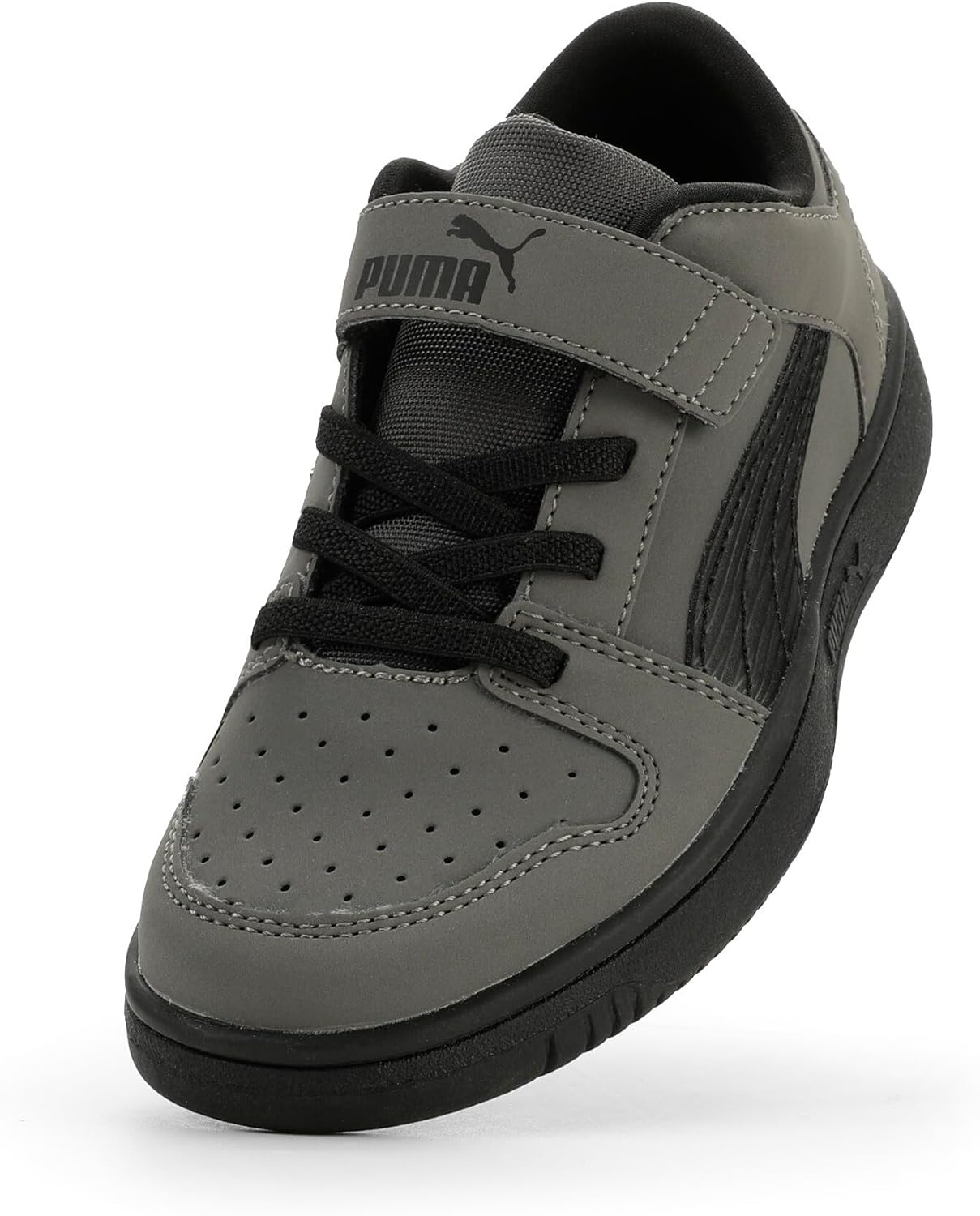 image:imagePUMA Toddler Boys Rebound Layup Lo Lace Up Sneakers Shoes Casual Blue WhiteCool Dark Grayblackblack Ah25