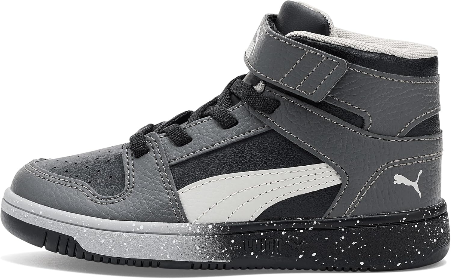 image:imagePUMA Toddler Boys Rebound Layup Lo Lace Up Sneakers Shoes Casual Blue WhiteCool Dark Graycool Light Graypuma Blackpuma White