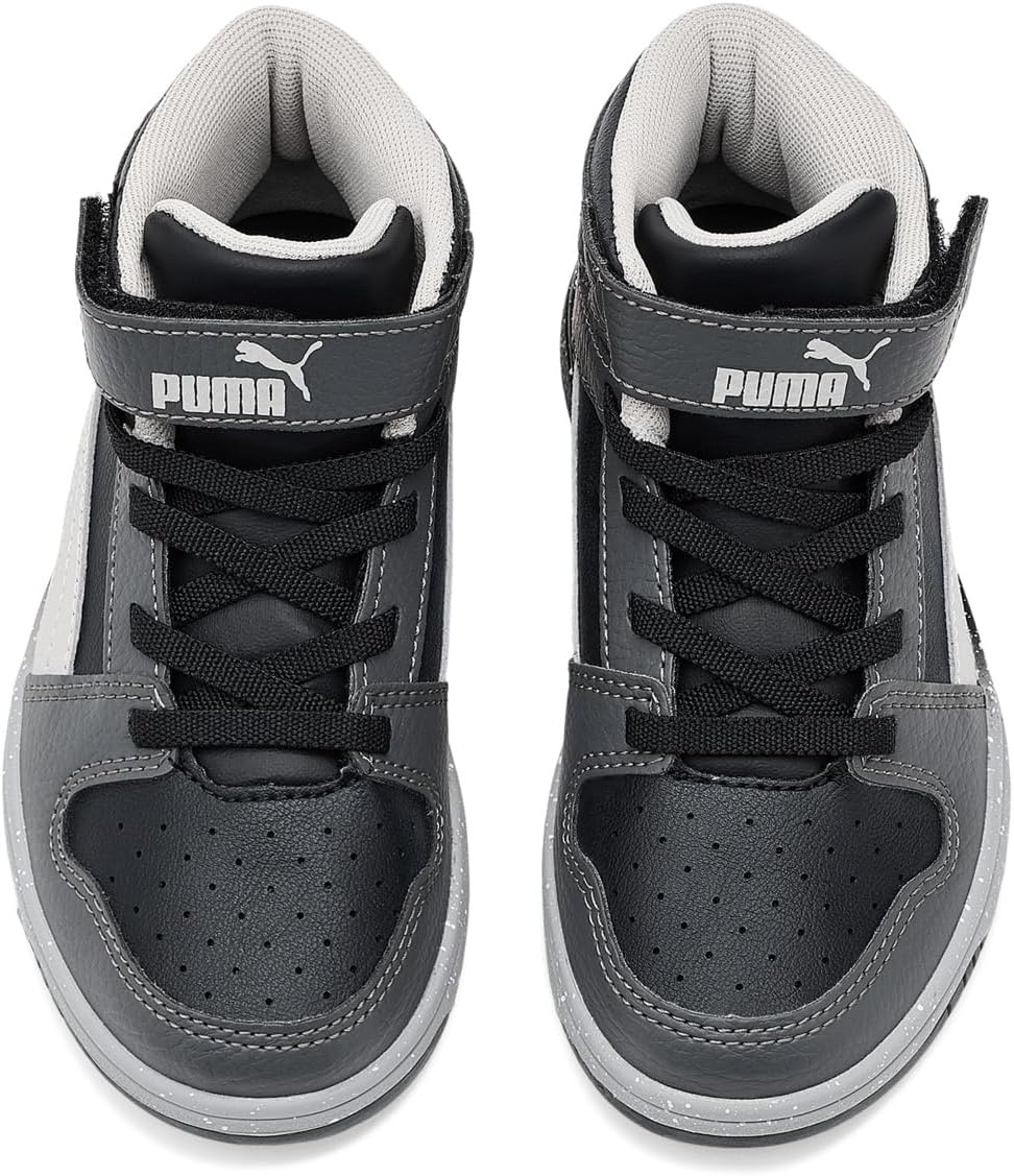 image:imagePUMA Toddler Boys Rebound Layup Lo Lace Up Sneakers Shoes Casual Blue WhiteCool Dark Graycool Light Graypuma Blackpuma White