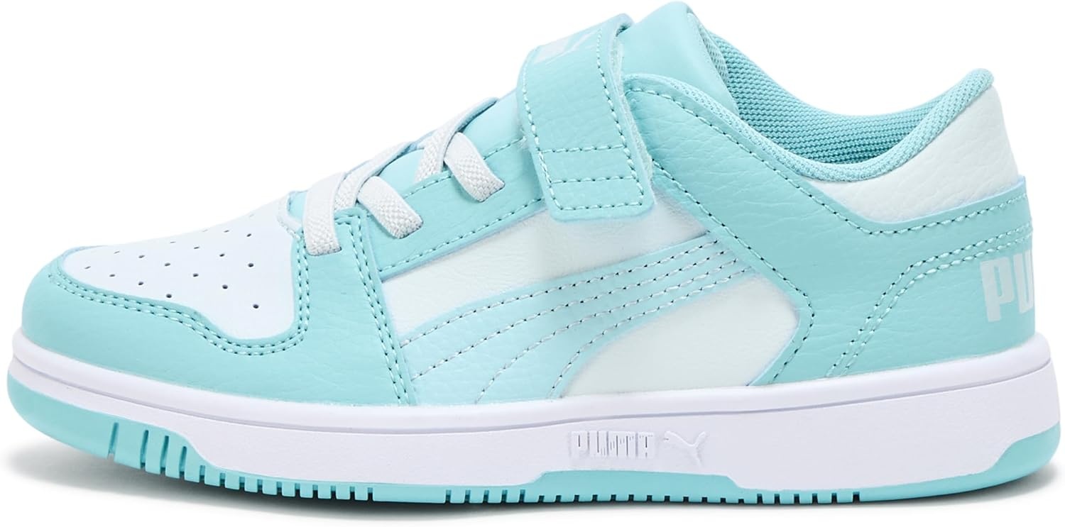 image:imagePUMA Toddler Boys Rebound Layup Lo Lace Up Sneakers Shoes Casual Blue WhiteSafe Lakelight Aquadewdrop Ss25