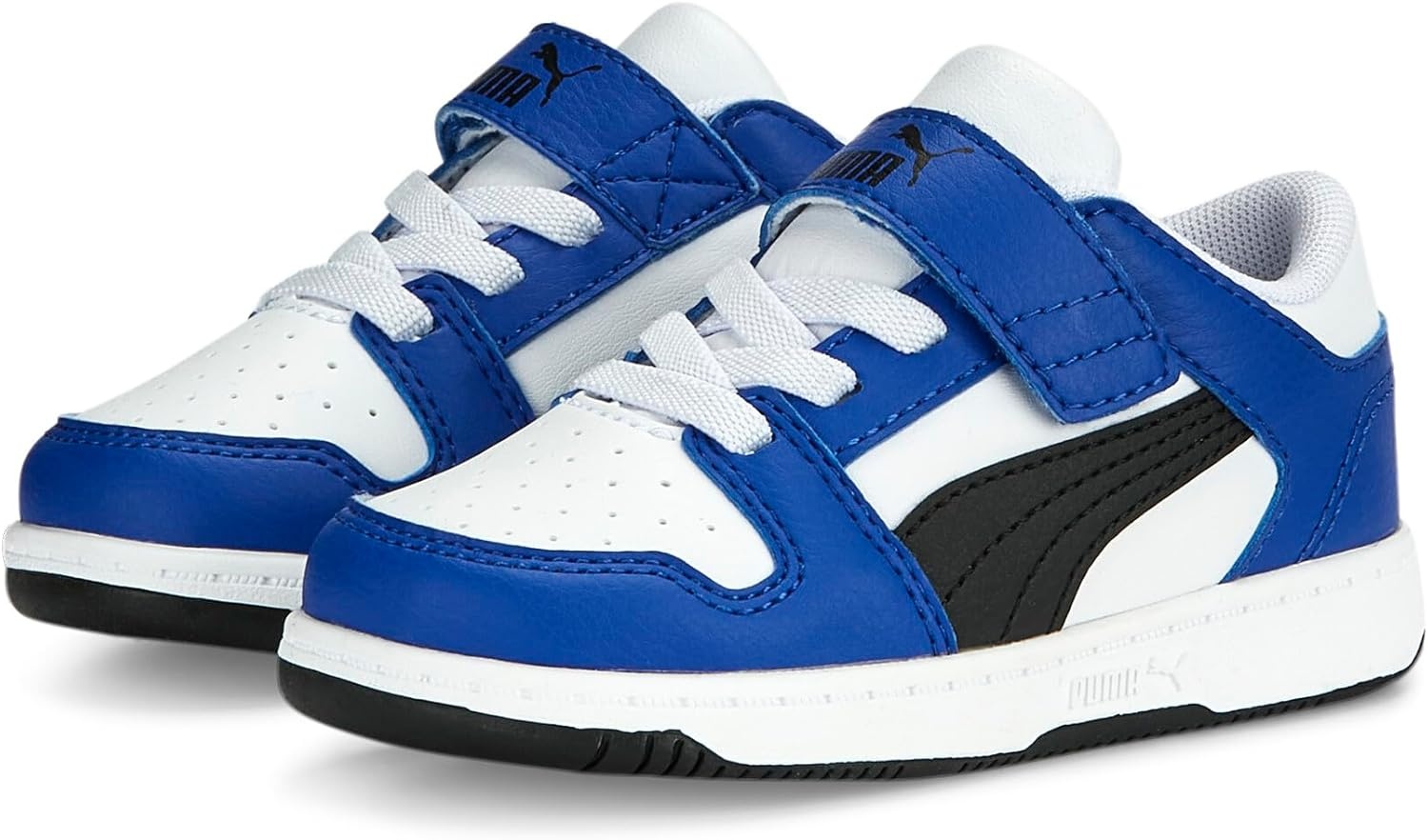 image:imagePUMA Toddler Boys Rebound Layup Lo Lace Up Sneakers Shoes Casual Blue WhiteWhiteblackroyal Sapphire Ah25