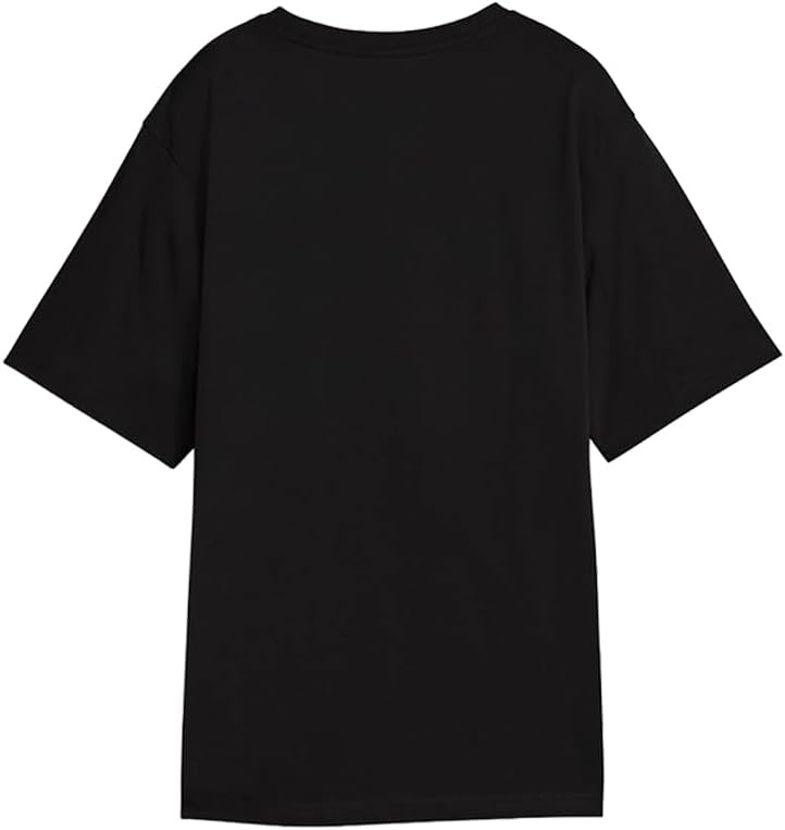 image:imagePUMA Womens Graphic Fest Relaxed Crew Neck Short Sleeve Casual Tops Casual BlackBlack