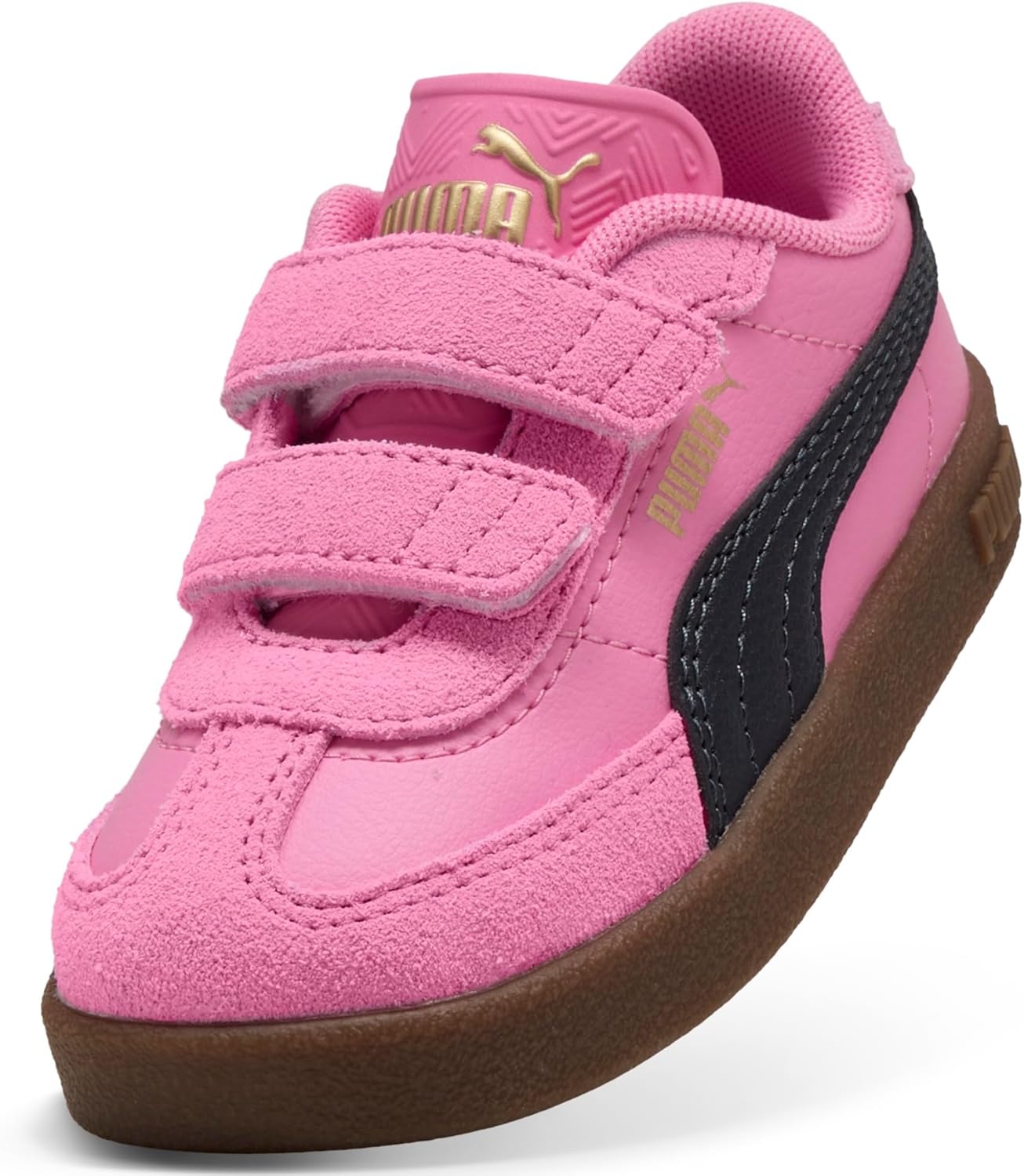 image:imagePuma Baby Boys Club II Era Hook and Loop ShoesPosie Pinknew Navy