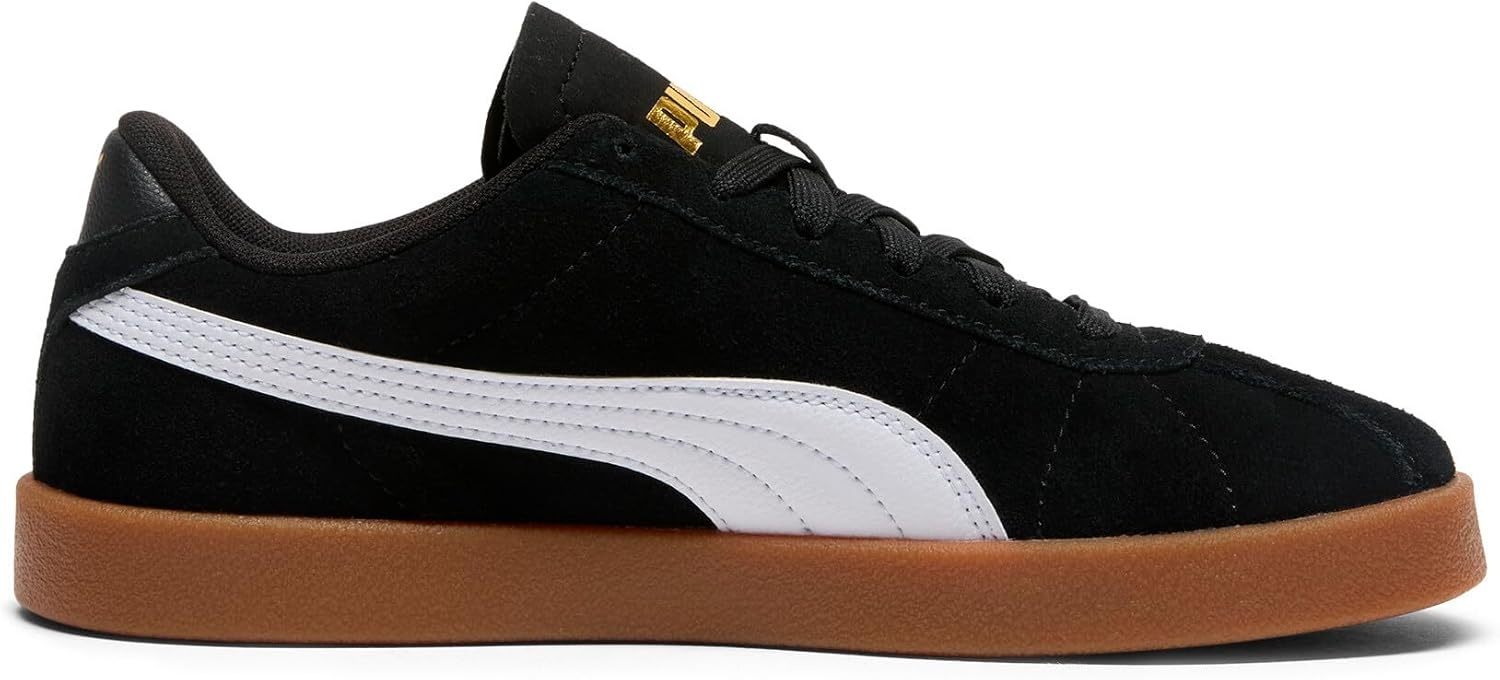 image:imagePuma Kids Club II Era ShoesBlackwhitegoldgum Ah25