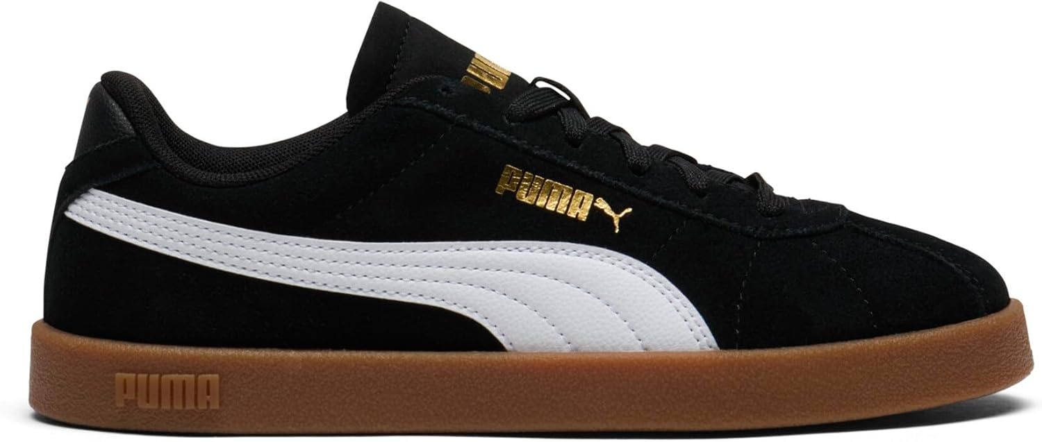 image:imagePuma Kids Club II Era ShoesBlackwhitegoldgum Ah25