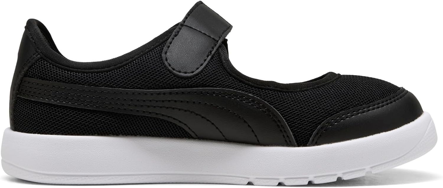 image:imagePuma Kids Courtflex Hook and Loop ShoesBlackblack Ah25