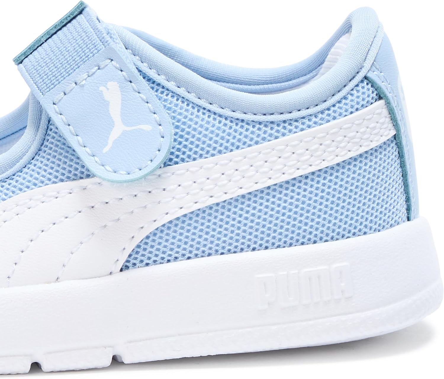 image:imagePuma Kids Courtflex Hook and Loop ShoesHaute Tropicwhite Ah25