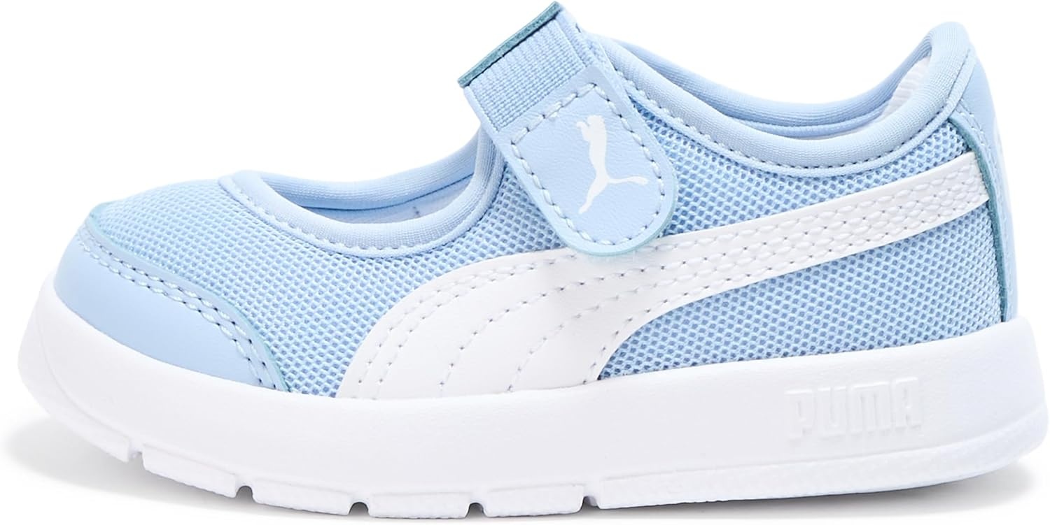 image:imagePuma Kids Courtflex Hook and Loop ShoesHaute Tropicwhite Ah25