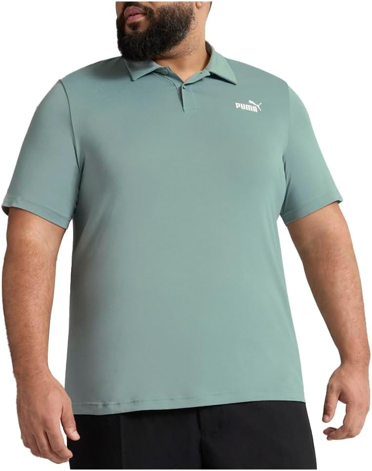 image:imagePuma Mens Essentials All in Polo Available in Big amp TallGreen