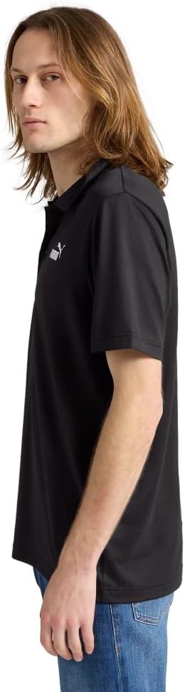 image:imagePuma Mens Essentials All in Polo Available in Big amp TallPuma Black