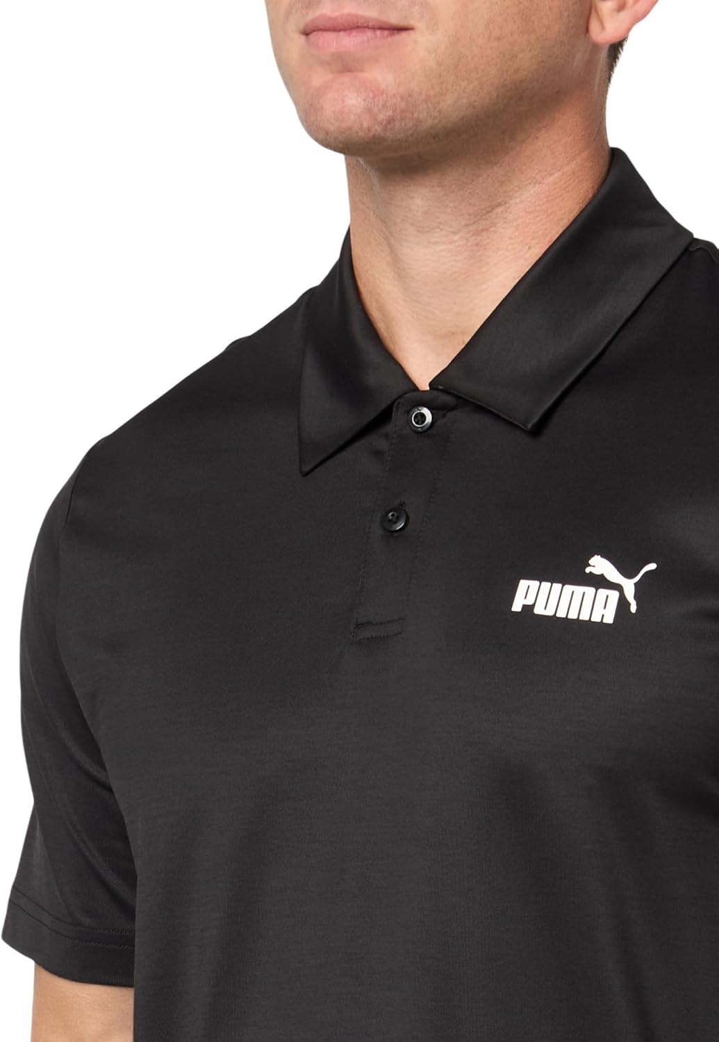 image:imagePuma Mens Essentials All in Polo Available in Big amp TallPuma Black