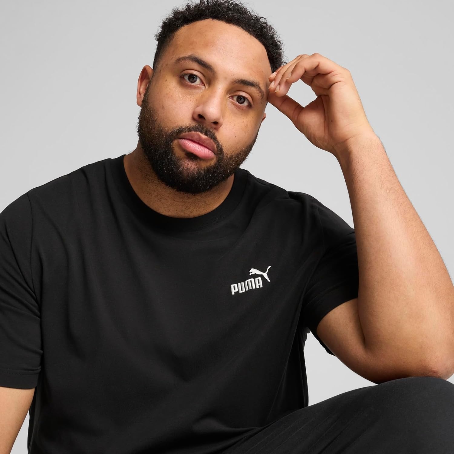 image:imagePuma Mens Essentials Small Logo TShirtPuma Black