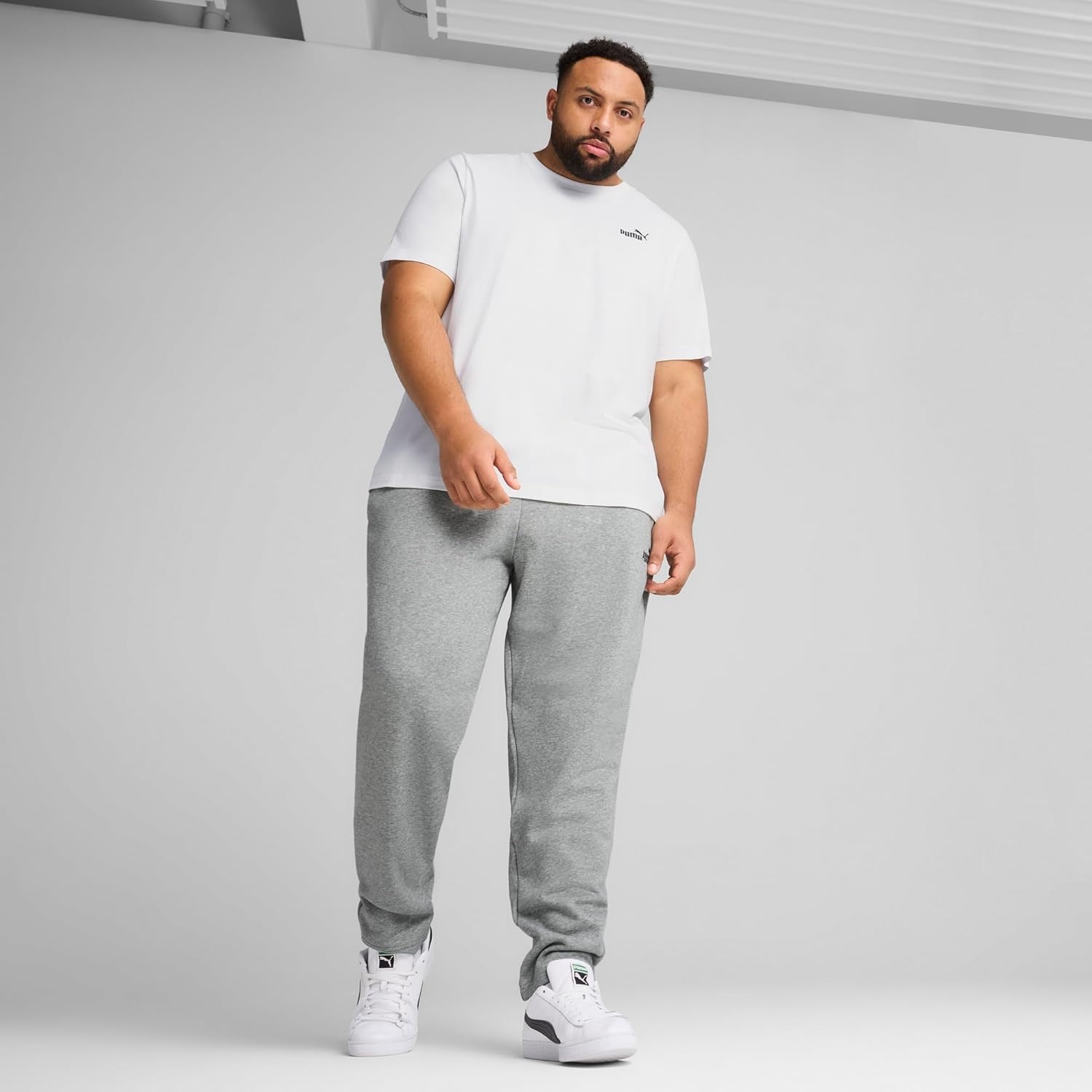 image:imagePuma Mens Essentials Small Logo TShirtPuma White