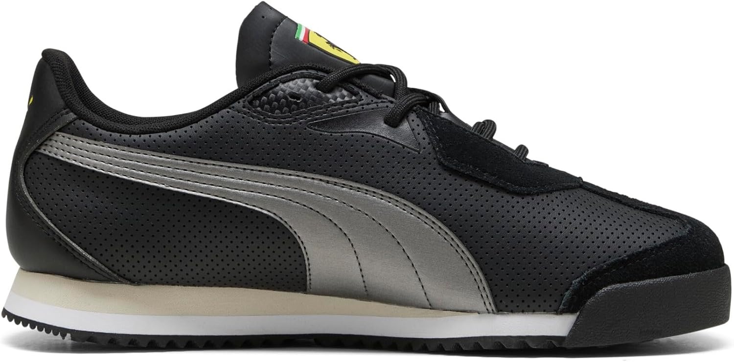 image:imagePuma Mens Scuderia Ferrari Roma ShoesBlackaged Silver Ah25
